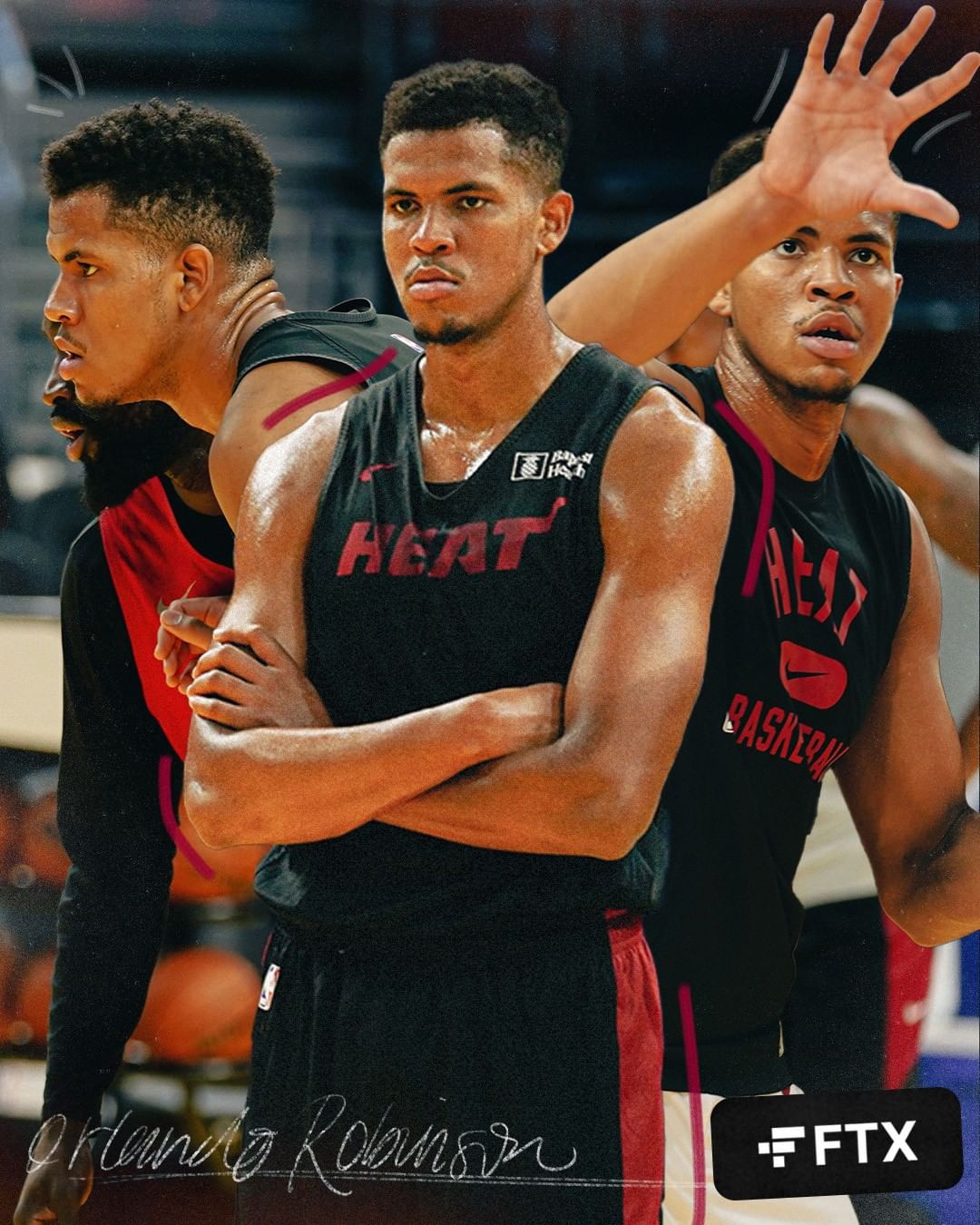 Undrafted. #HEATCulture  OFFICIAL: The Miami HEAT have signed center Orlando Ro...