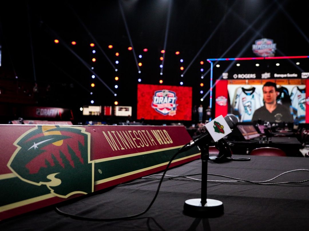 Gearing up | #mnwild x #NHLDraft...