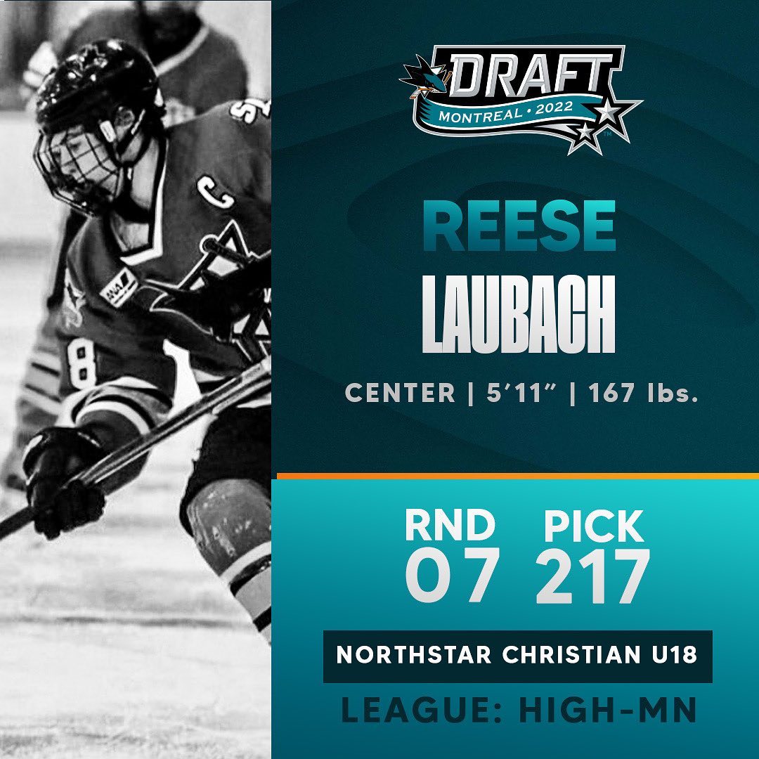 Our final pick from the 2022 #NHLDraft is San Jose native, and Sharks Jr. alum R...
