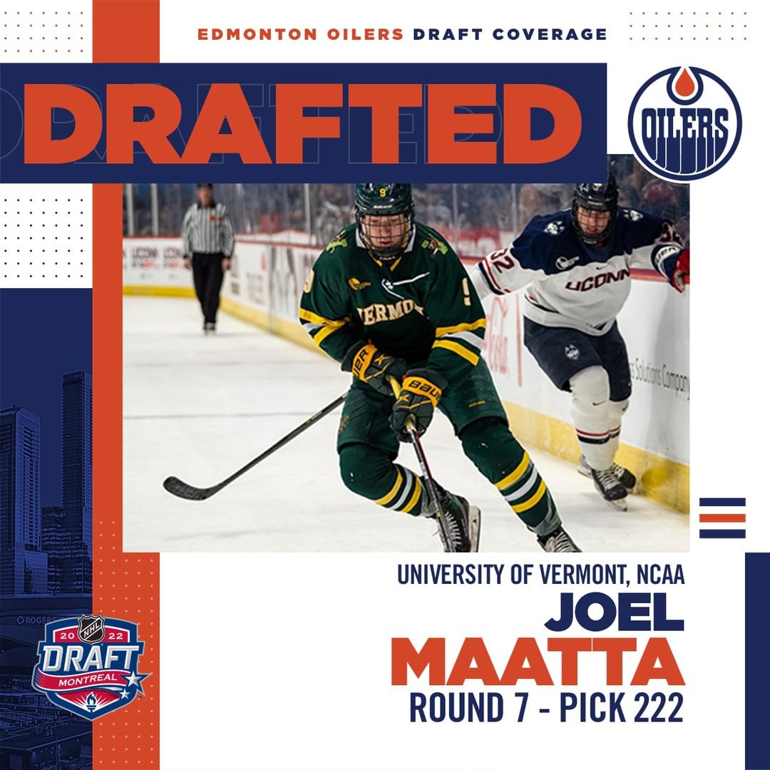 With our last pick in the 2022 draft, we take forward Joel Maatta from the Unive...