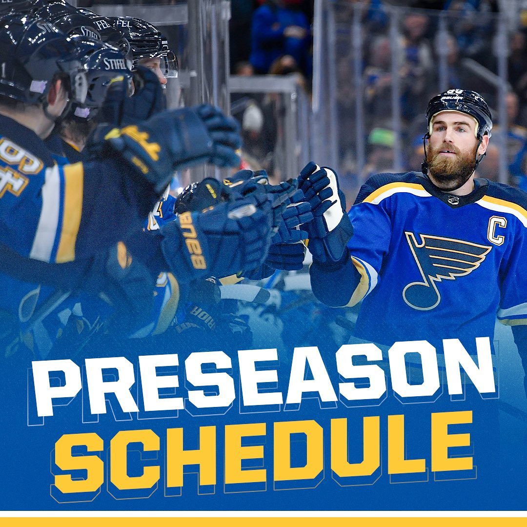 You can have the preseason schedule, as a treat....