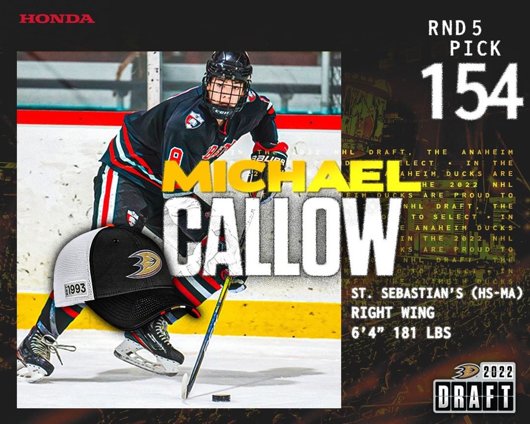 Welcome aboard, Michael! #DucksDraft #FlyTogether  #NHLDraft...