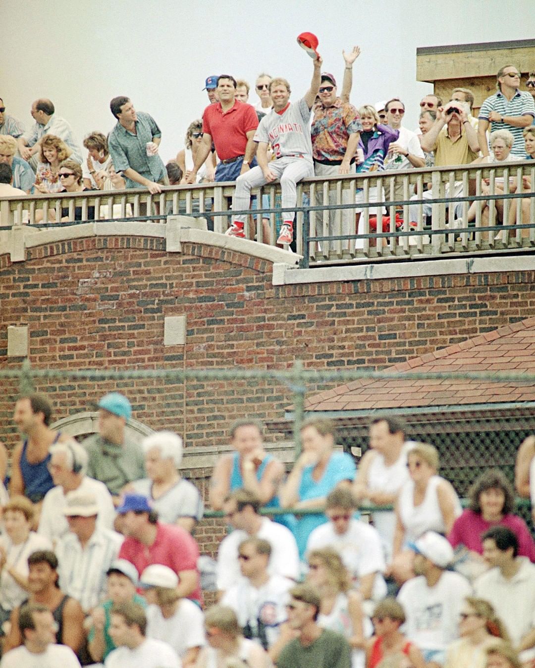 July 7, 1993: Tom Browning goes on an afternoon jaunt to a Wrigleyville rooftop....