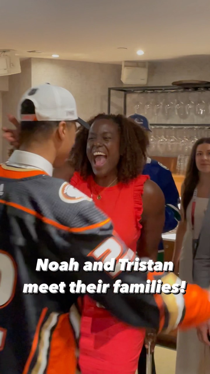 The first time friends and family can greet the newest members of the Ducks! #Du...