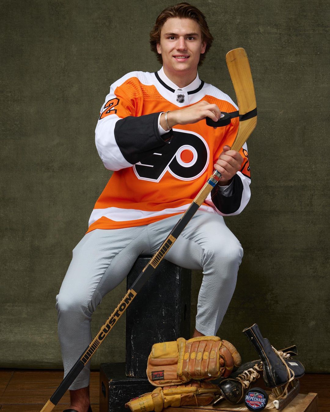 Rank these #NHLDraft portraits of the newest Flyer, @cuttergauthier_, in the com...