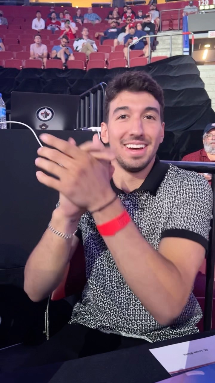 Jordan Kyrou: official #NHLDraft hype man...