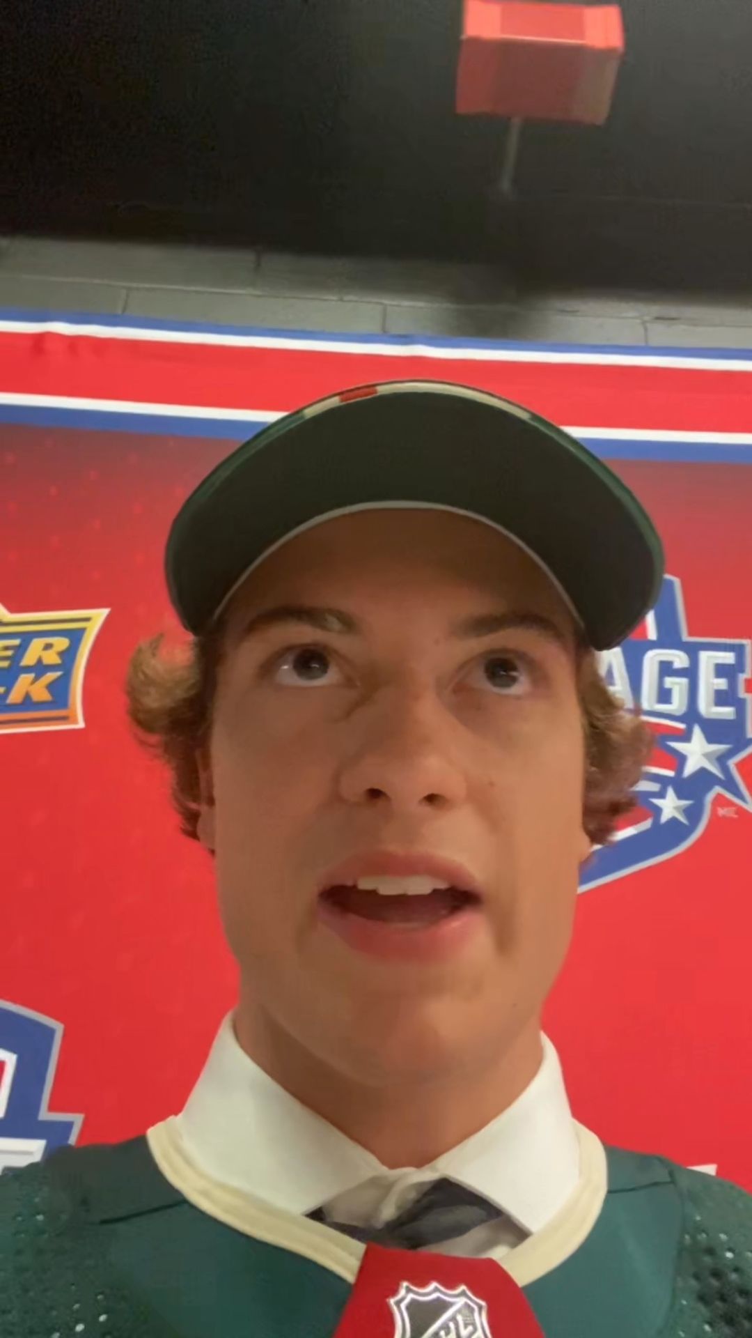 PUMPED to have you, Ryan! 
#mnwild x #NHLDraft...