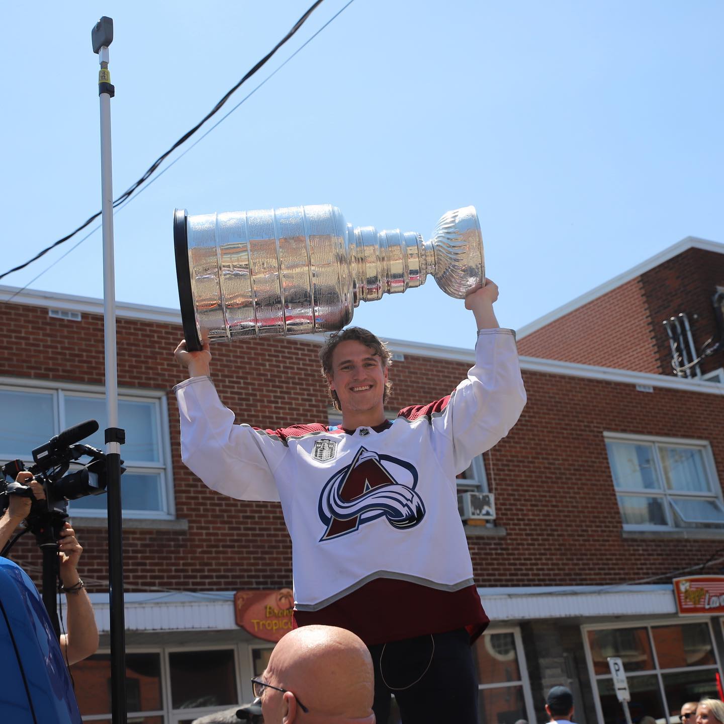When the whole town shows up>>> #GoAvsGo...
