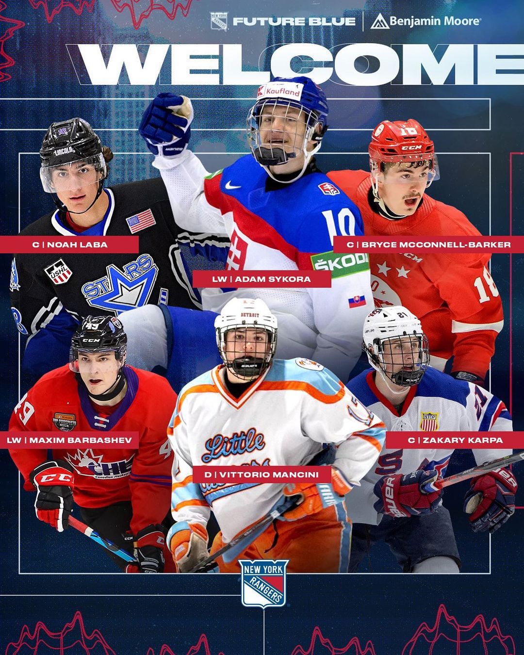 SQUAD 
Congratulations to the #NYR Class of 2022!...