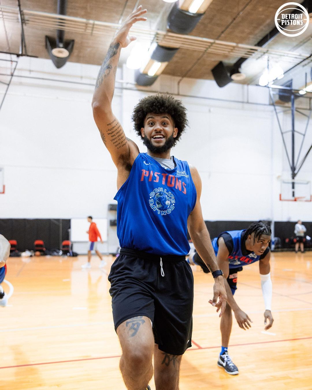 Caught some vibes at practice.  @allegiant | @nbasummerleague...