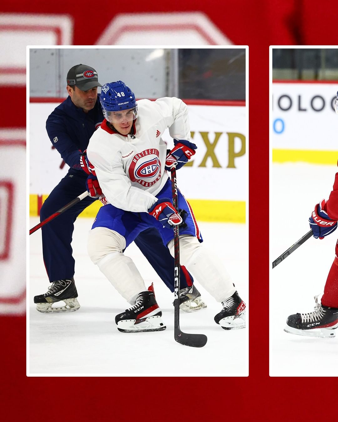 Séjour à Brossard pour nos choix de 2022.

Our 2022 draft picks at work.

#GoHab...