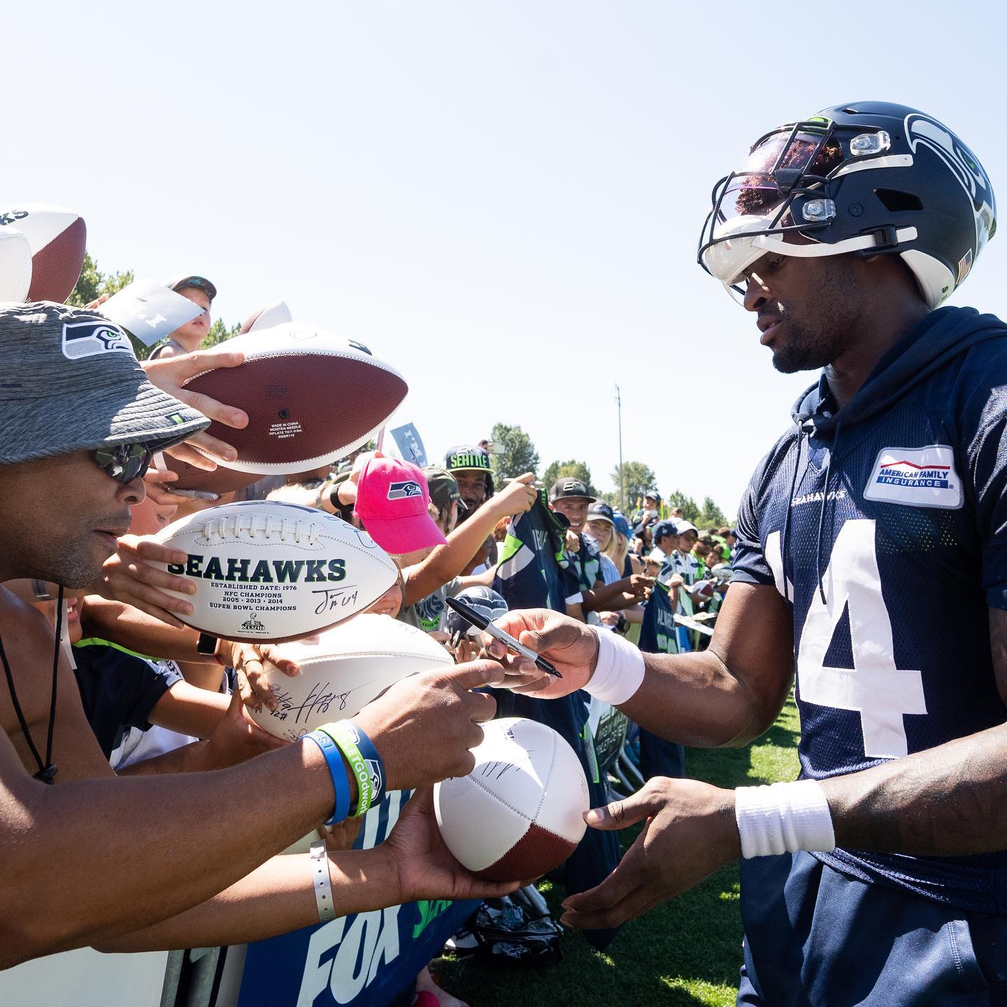 Training Camp as it should be...  Register for #SeahawksCamp, powered by @Boeing...