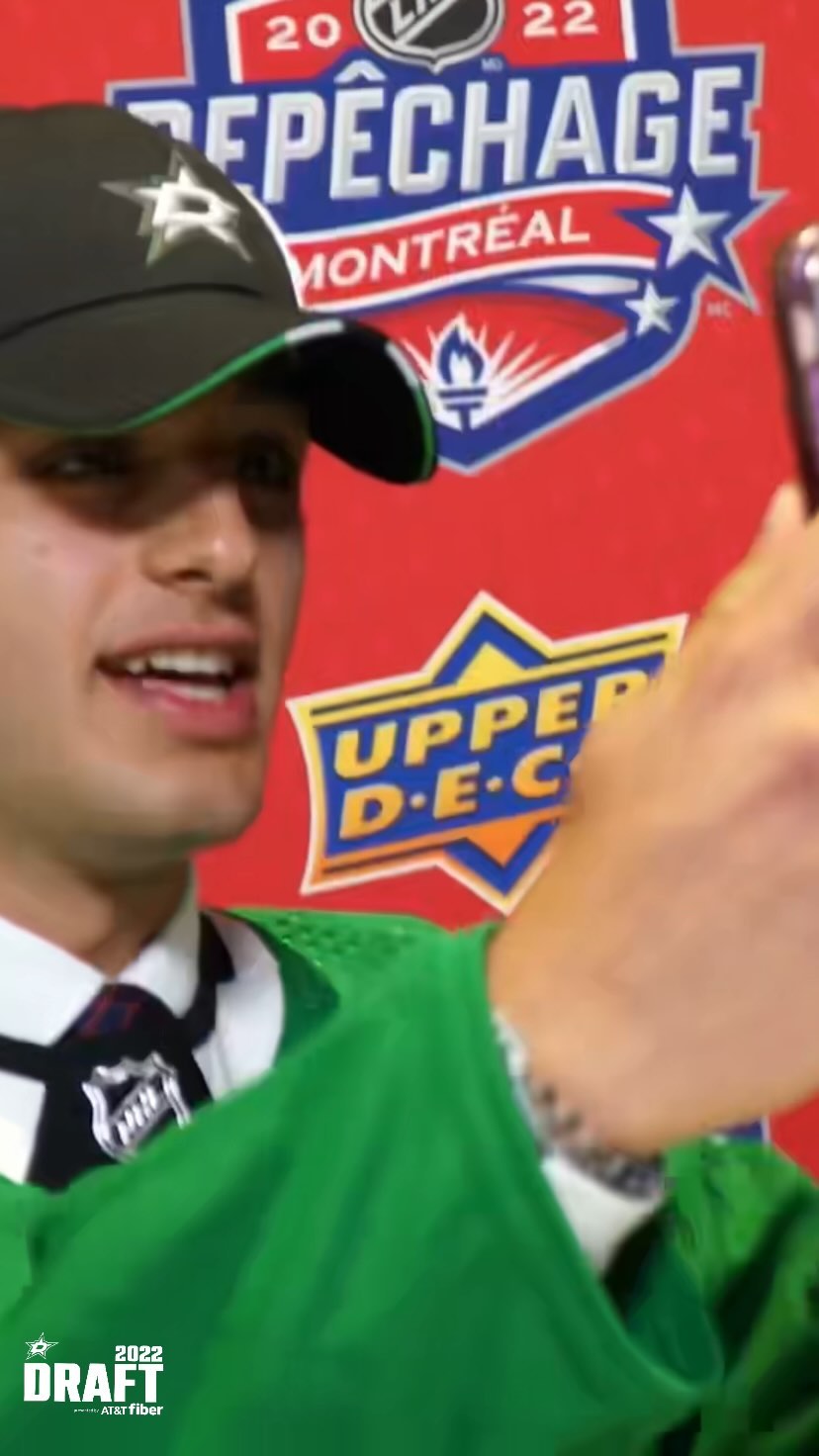 “I feel like I just scored a hat trick. That’s what it feels like right now.” 

...