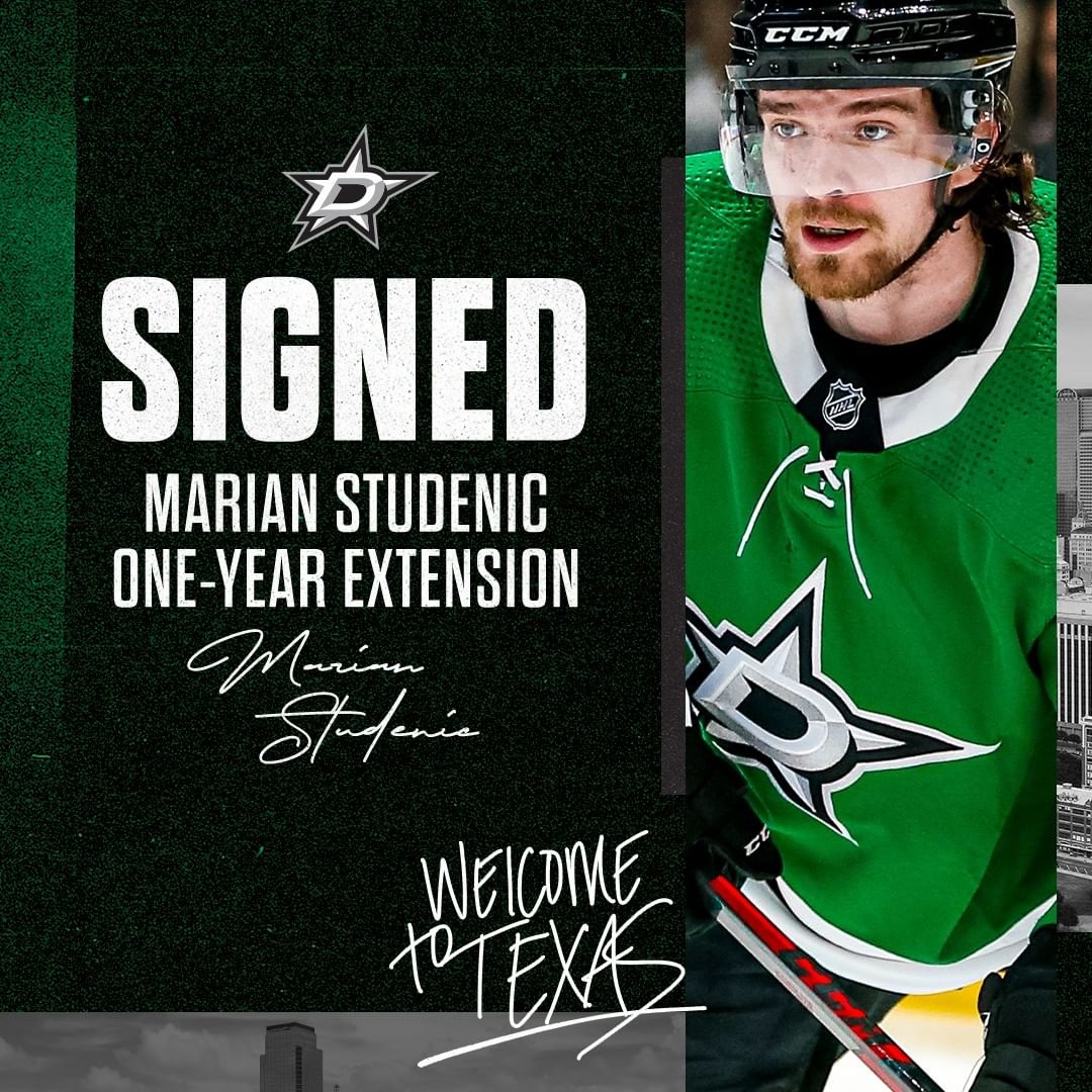 STUDO!  We have signed forward Marián Studenič to a one-year, two-way contract ...