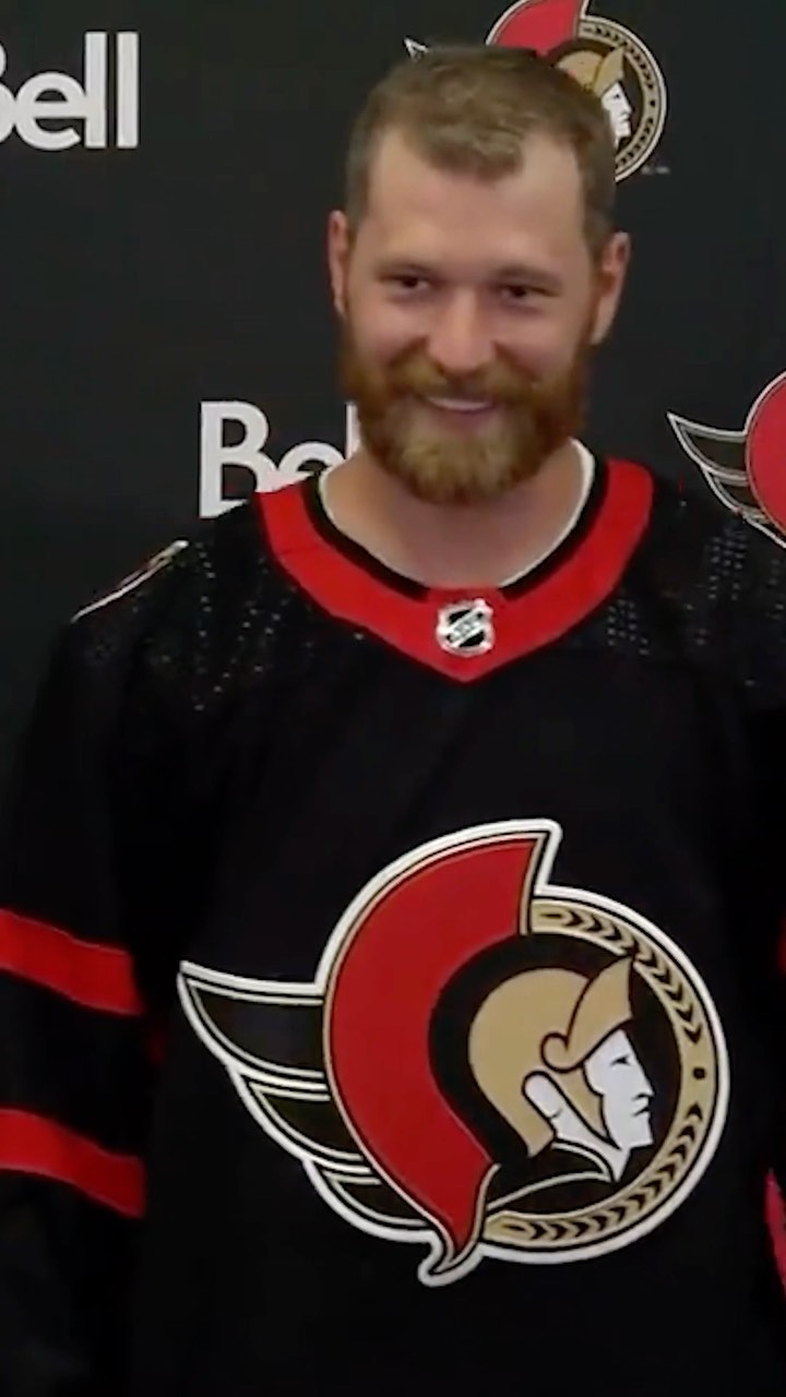 First look at Claude Giroux in a @senators jersey.  #NHLFreeAgency...