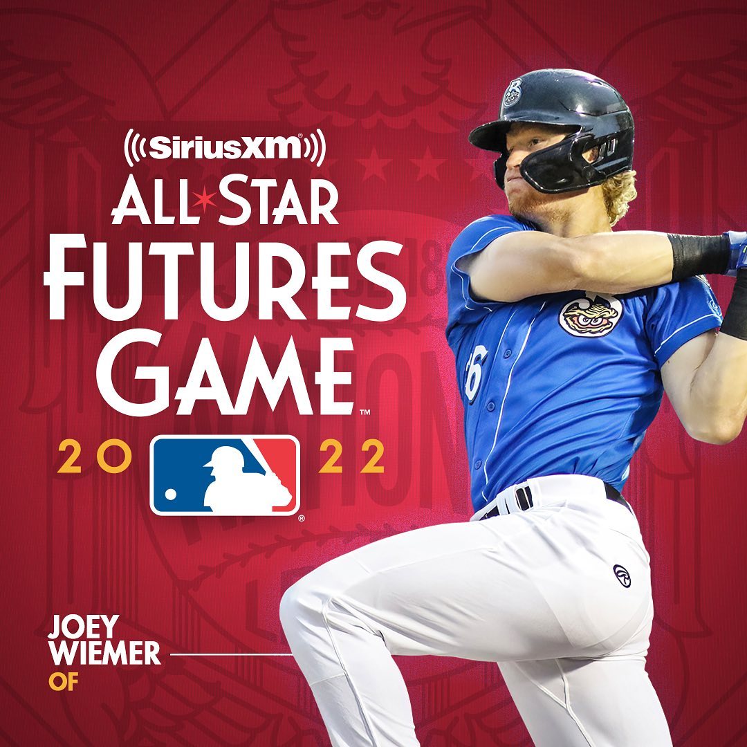 A  in the making.  Congrats to Joey Wiemer on his selection to the 2022 All-Star...