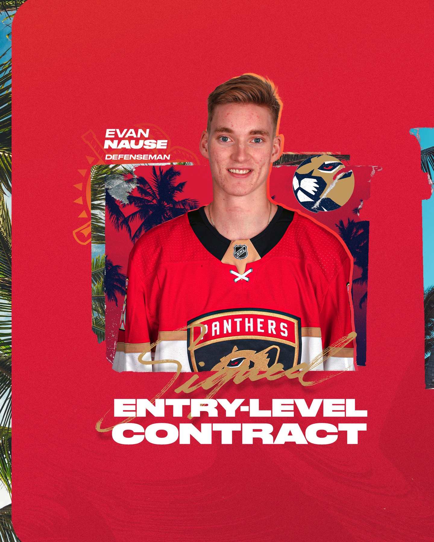 we inked evan nause to a three-year, entry-level contract!...