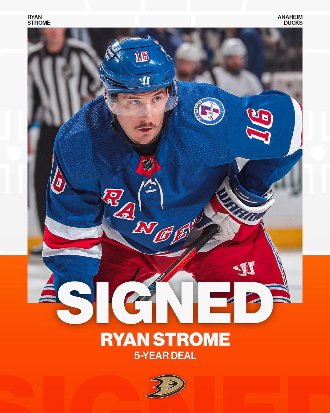 From the east coast to the west!  Ryan Strome scored a career-best 21 goals las...