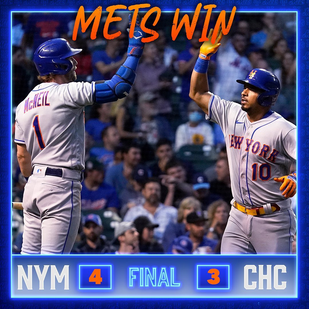 Saturday sweep. #MetsWin #LGM...