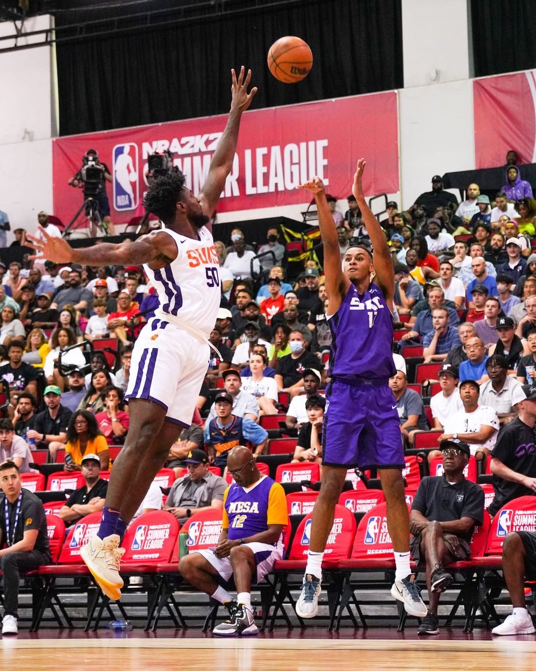 Keeg dropped his first double-double of the Las Vegas Summer League tonight agai...