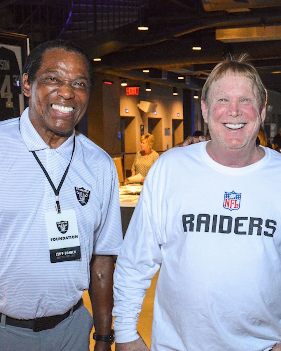 "A lifelong honor." Raiders owner Mark Davis will present Cliff Branch for induc...