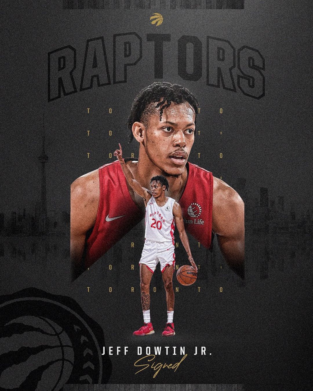 Welcome to the team, @doubleuno_  Let’s get to work  #WeTheNorth...