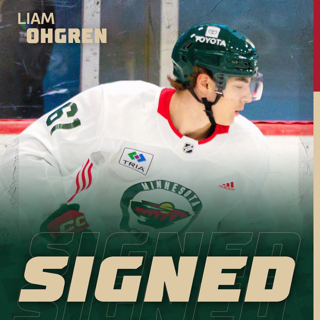 Oh yes Öhgren! Welcome to Minnesota, Liam!  Full story at link in bio. 
#mnwild...