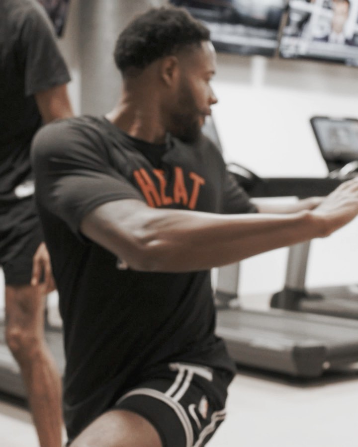 Y’all thought #HEATSummer only went down on the court? 1% better everyday  #HEAT...