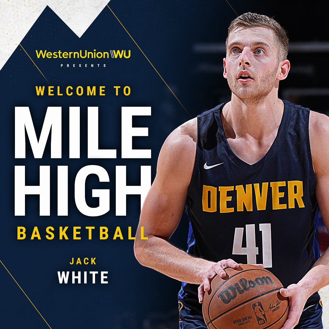 Let's give a Mile High welcome to our Aussie, Jack White  #milehighbasketball...