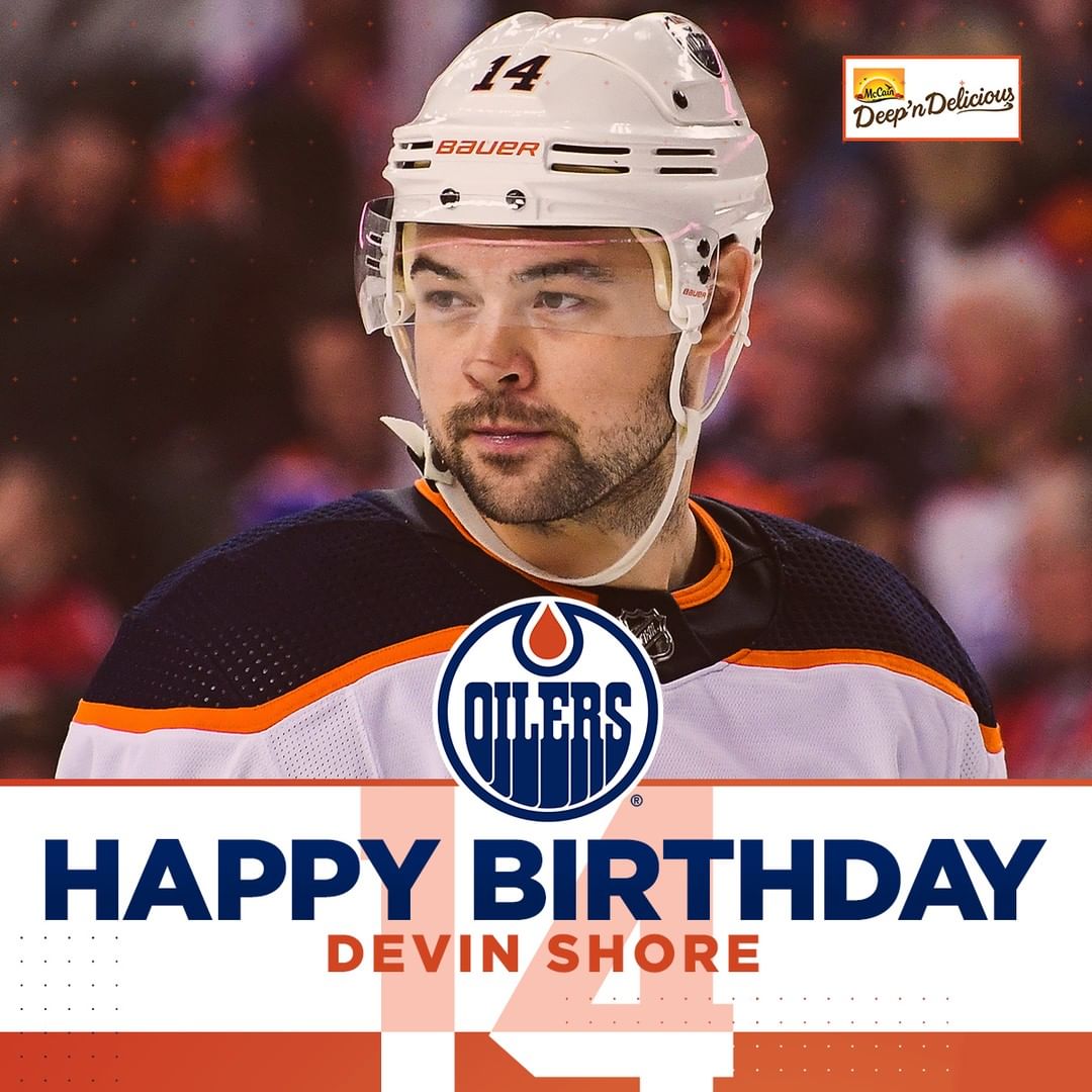 Have a good one, Shoresy!  #LetsGoOilers...