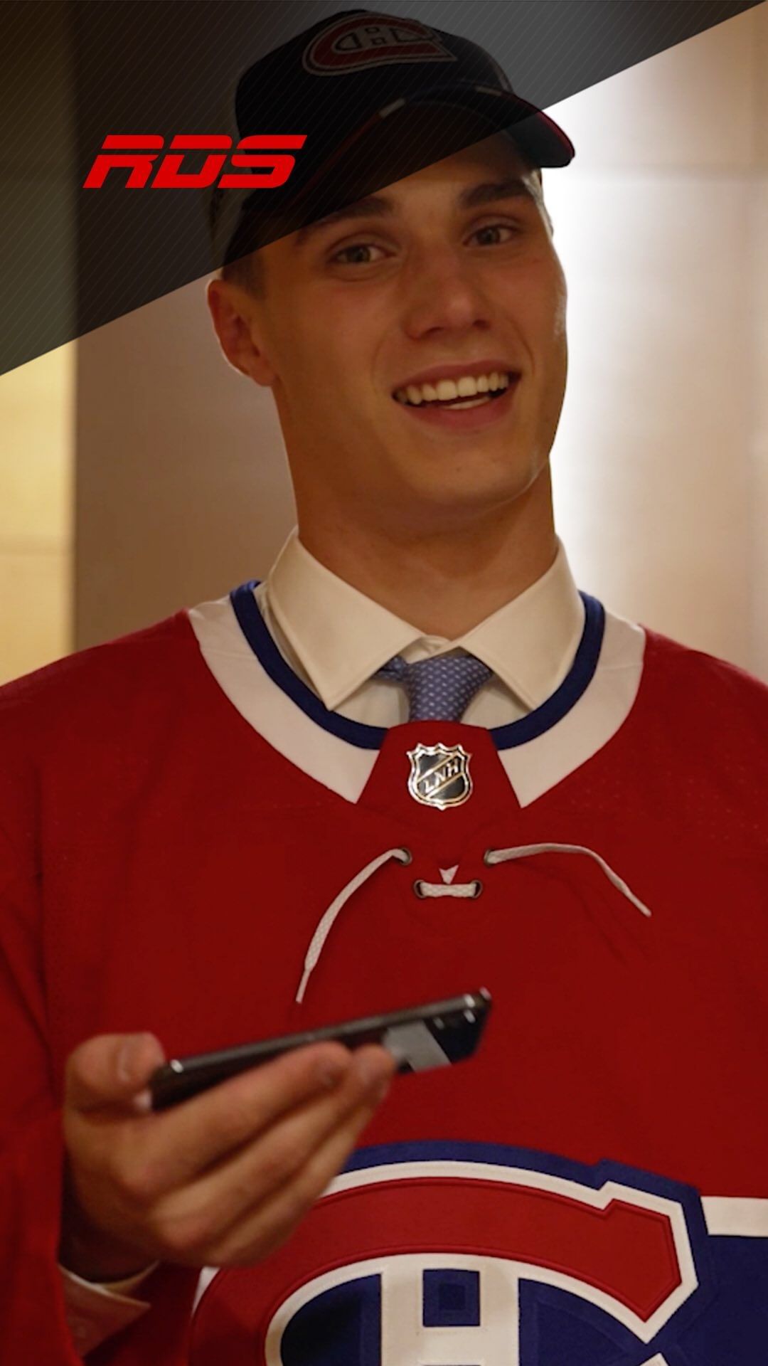 Juraj Slafkovsky a envie de vivre la rivalité Leafs-Canadiens.  @_slafkovsky_ wa...