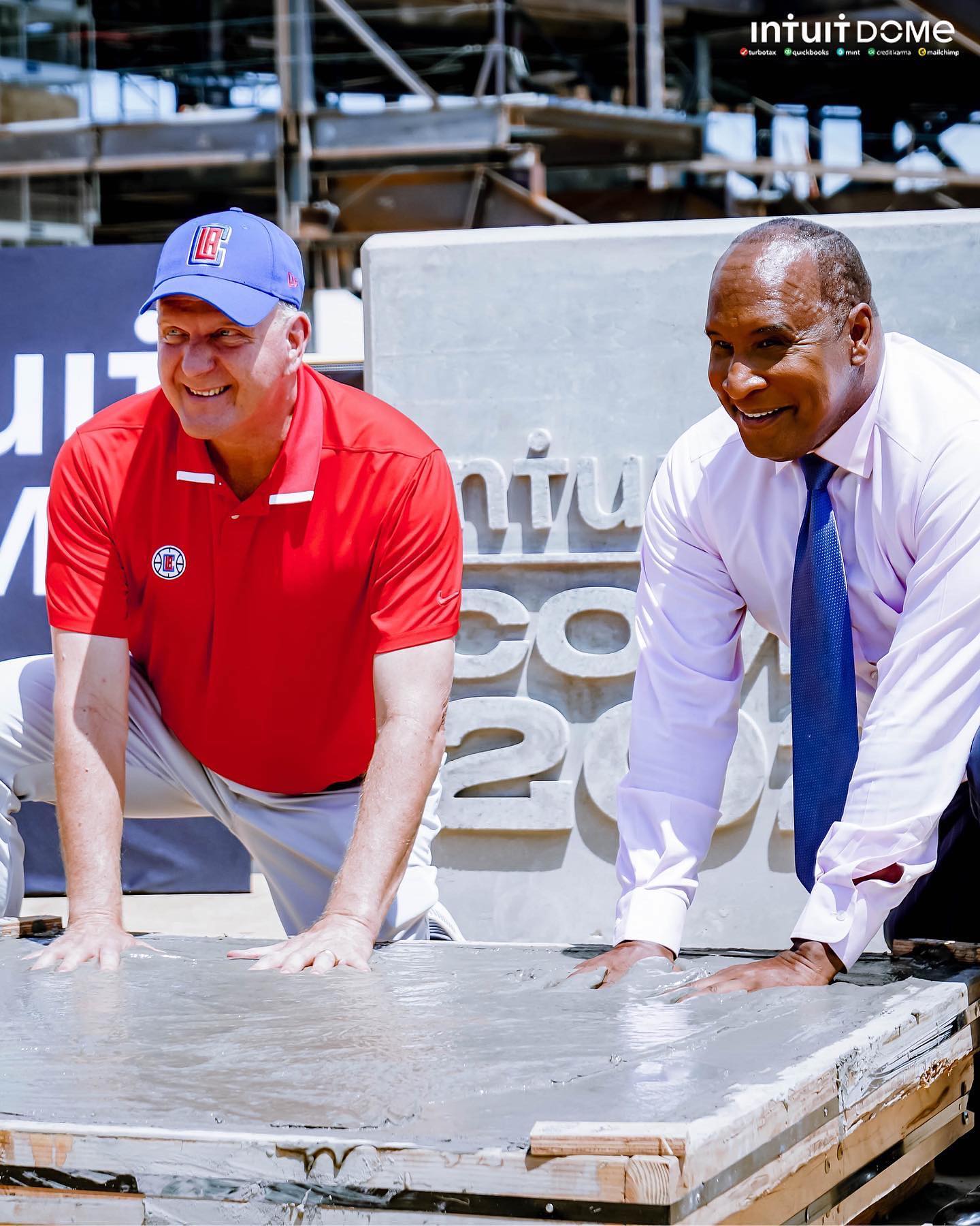 INTUIT DOME CONSTRUCTION UPDATE  #ClipperNation, yesterday the Clippers celebra...