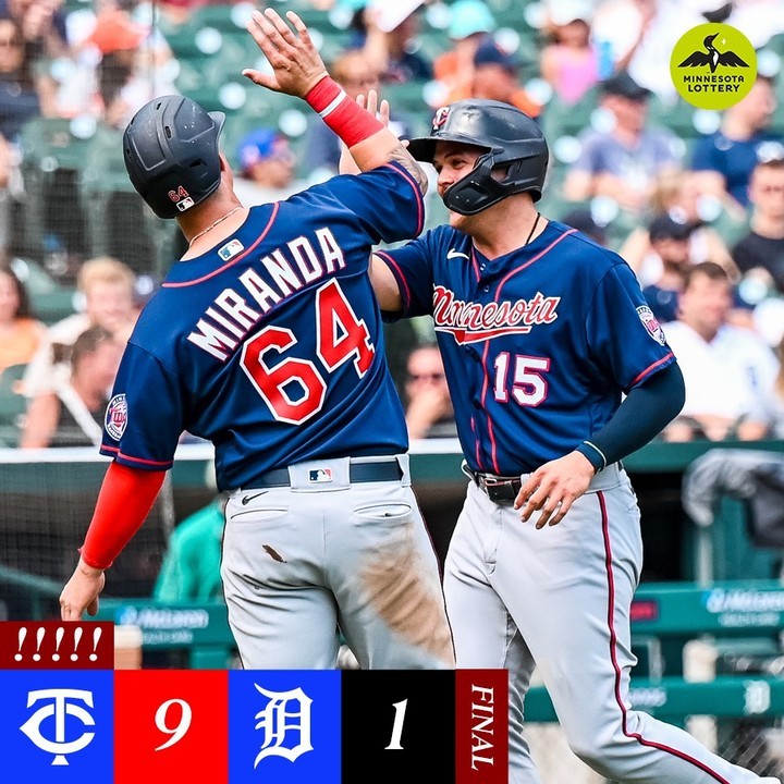 Motown winning’s back again. #TwinsWin!...
