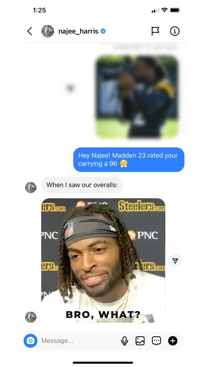 DMing our players nice things #Madden23 said about them...