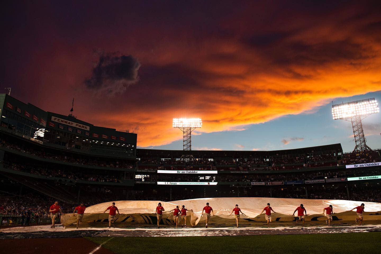 Baseball skies on another level....
