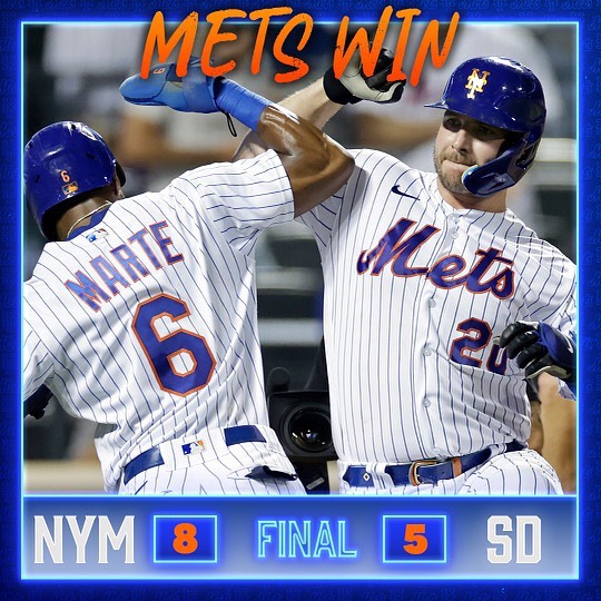 Sunday at the park.  #MetsWin #LGM...