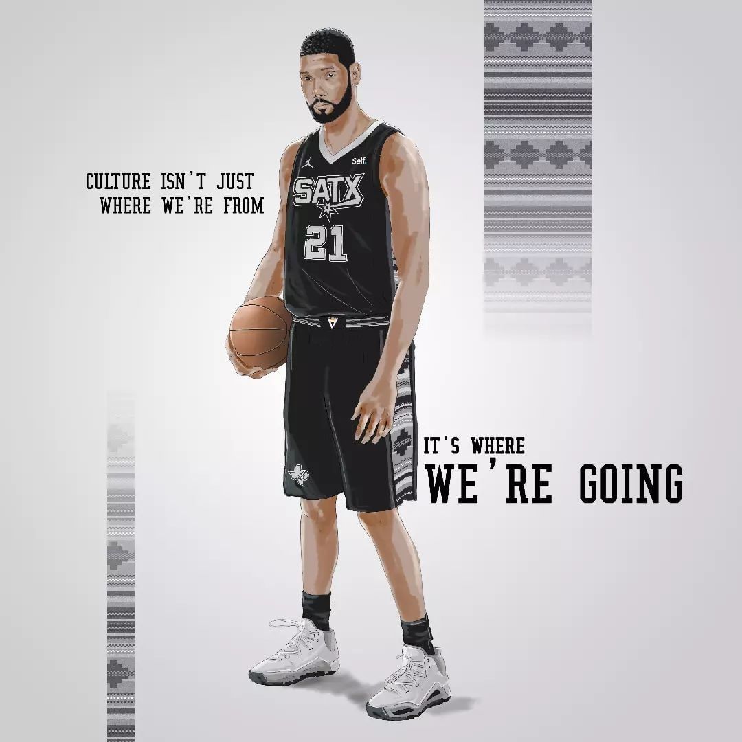 this #SpursFanArt of TD in our new Statement Edition threads  (via @aomdrawing...