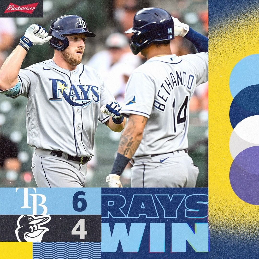 A #RaysWin in extras...