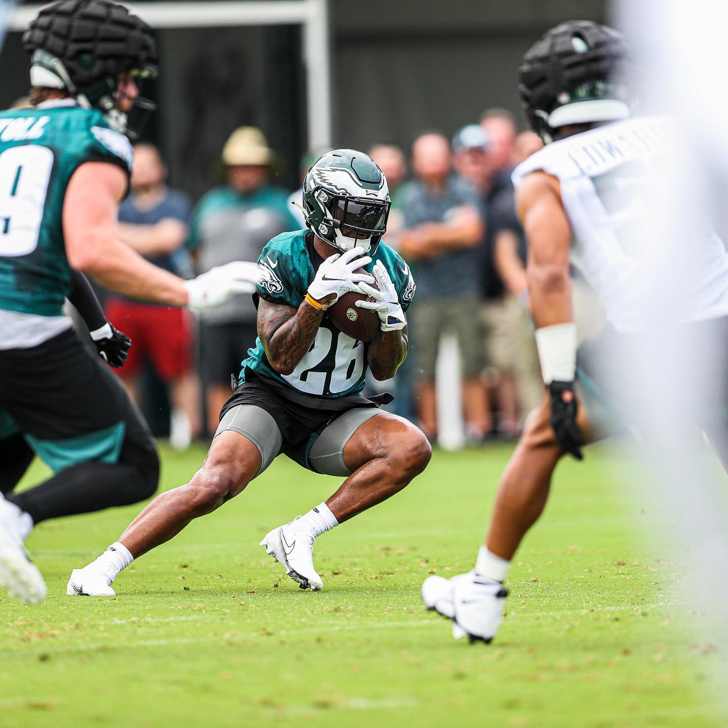 The work comes first.  #EaglesCamp | #FlyEaglesFly...