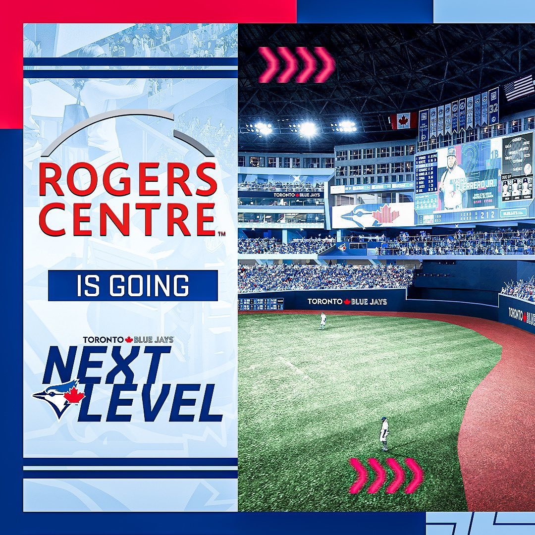 Taking Rogers Centre to the #NextLevel! 
Your FIRST sneak peek...