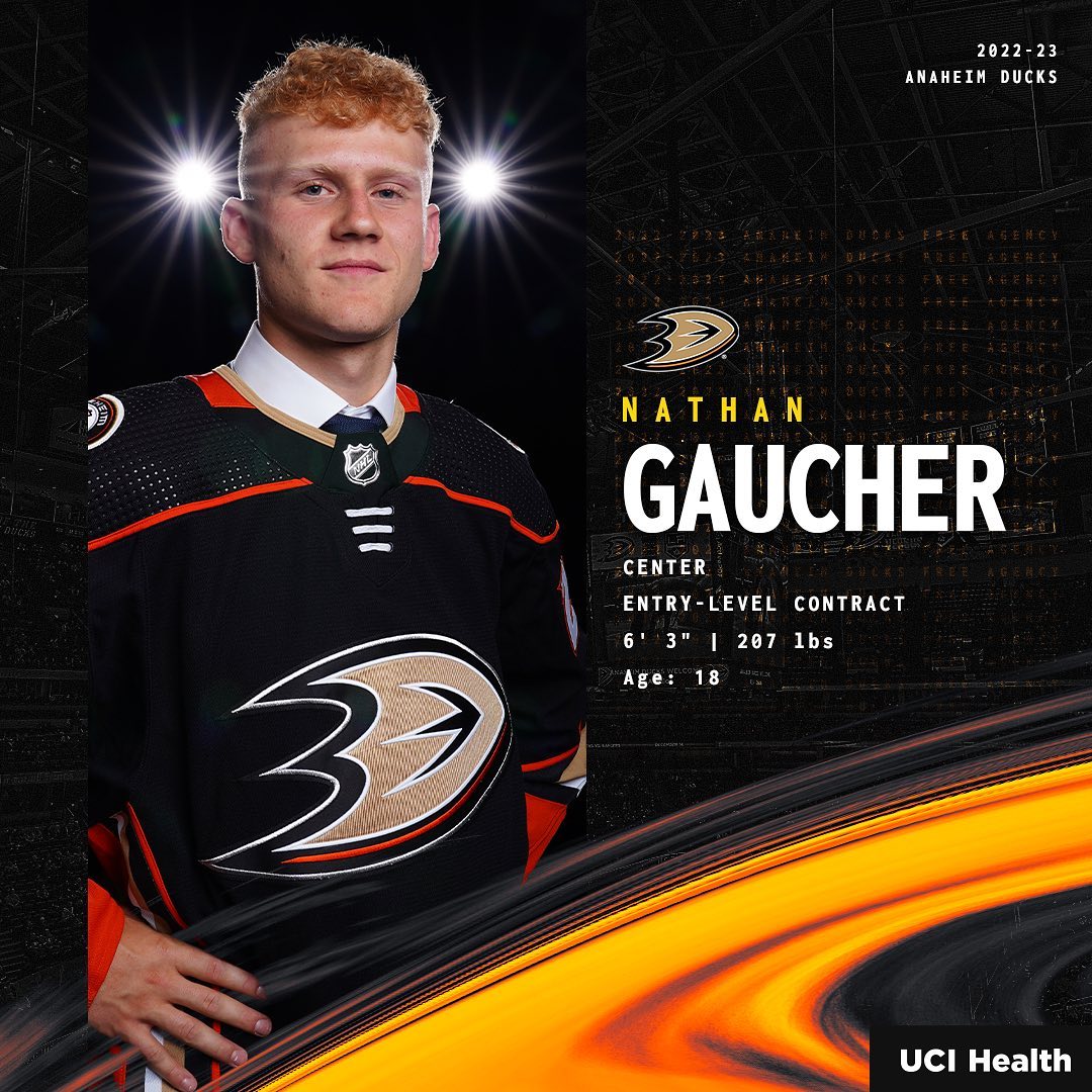 @nath.gaucher91 has signed a three-year entry-level contract! #FlyTogether...