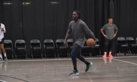 Jrue Holiday, JaVale McGee, Caris Levert & More Play 2v2 With Trainer Mike G 🎥 @Swish Cultures