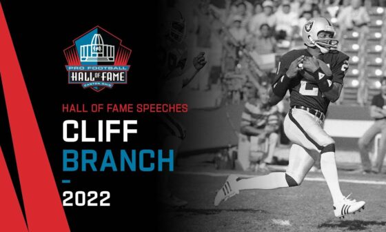 Cliff Branch Hall of Fame Presentation | 2022 Pro Football Hall of Fame | NFL