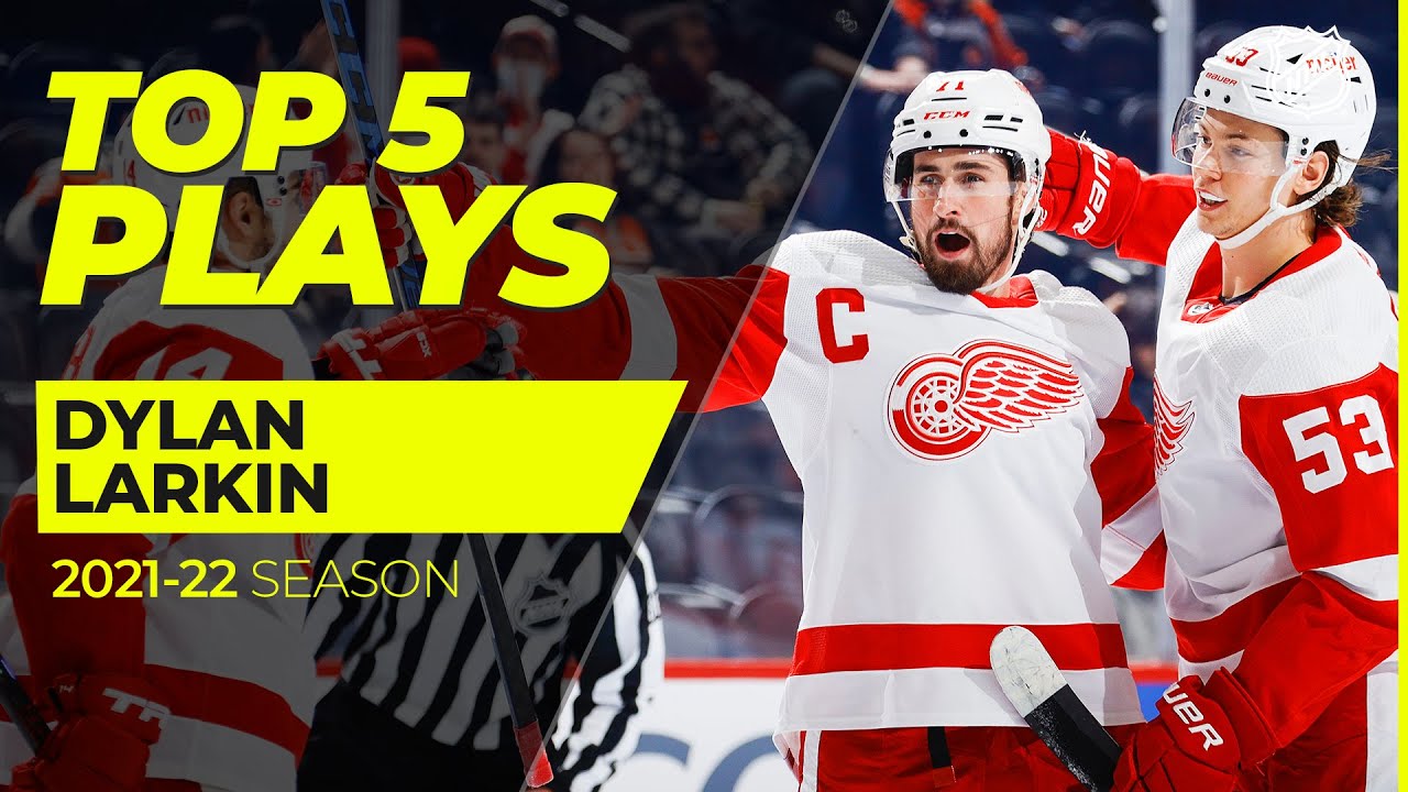 Happy Birthday 🥳 Dylan Larkin! | Top 5 Plays from 2021-22