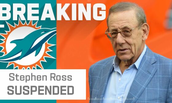 BREAKING: NFL Suspending Stephen Ross, Docking Dolphins Draft Picks Due to "Impermissible Contact"