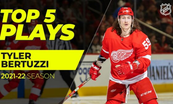 Top 5 Tyler Bertuzzi Plays from 2021-22 | NHL