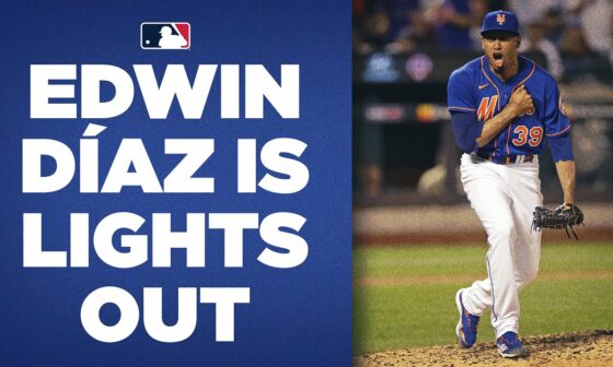 Play the trumpets! Edwin Díaz has been LIGHTS OUT! (Has 91 strikeouts in 45.1 innings)