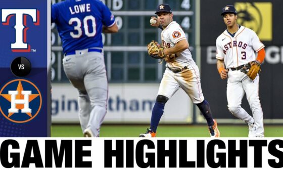 Rangers vs. Astros Game Highlights (8/9/22) | MLB Highlights