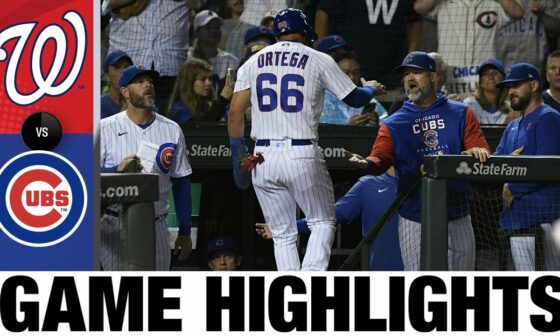Nationals vs. Cubs Game Highlights (8/10/22) | MLB Highlights