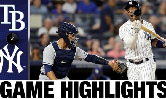 Rays vs. Yankees Game Highlights (8/15/22) | MLB Highlights